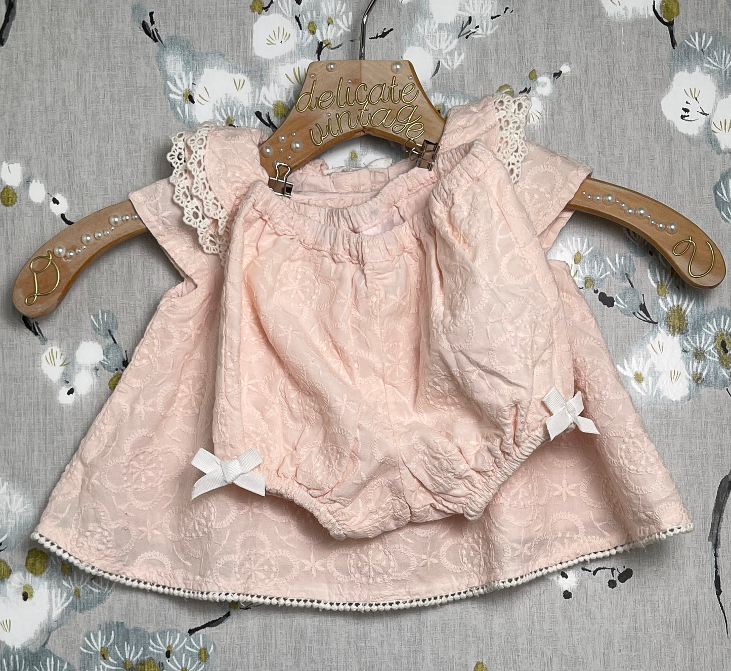 2 Piece Toddler Blush Pink Set