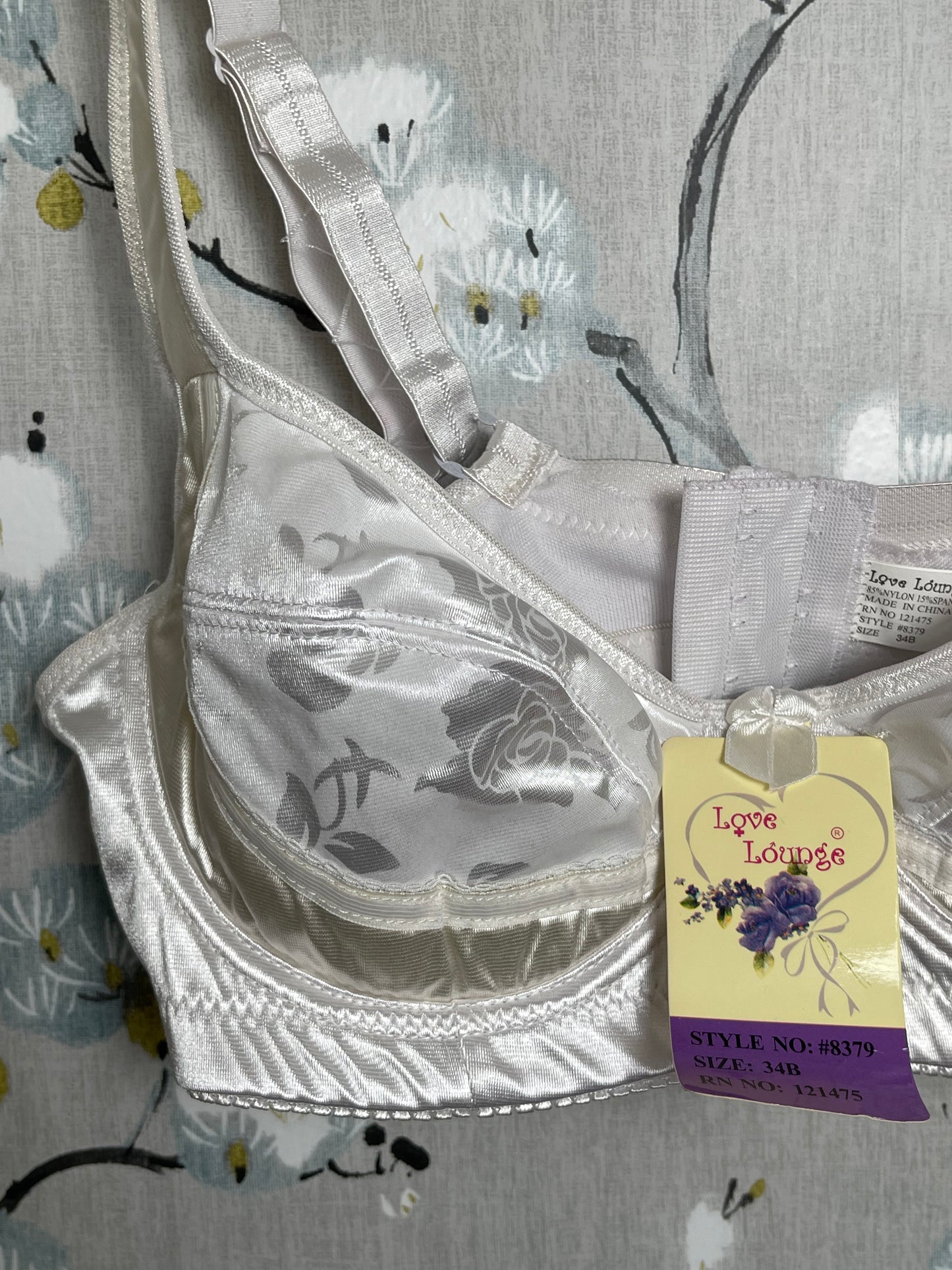 New NWT Vintage white bra