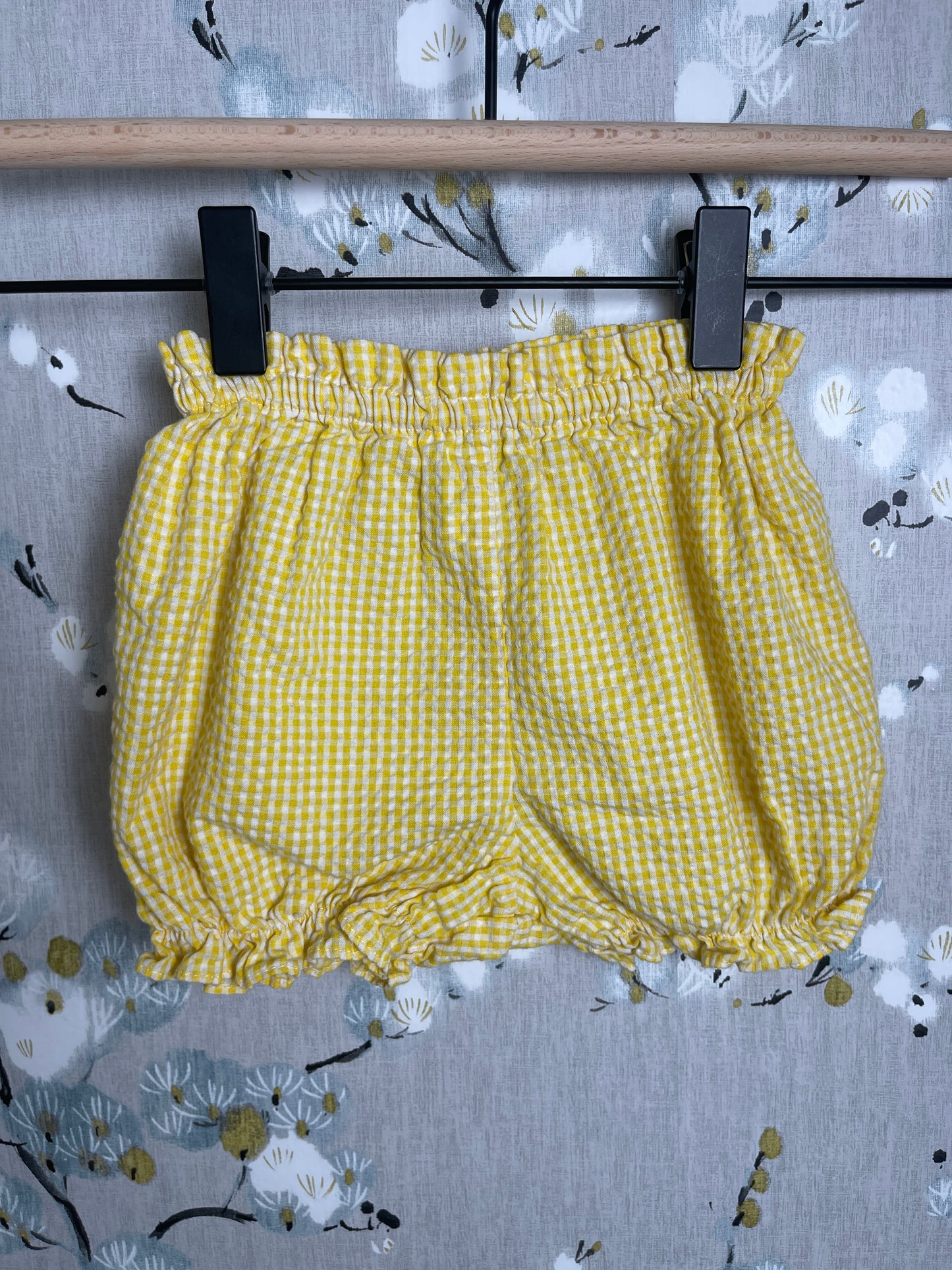 Vintage Picnic Yellow Shorts/ Bloomers Childrens