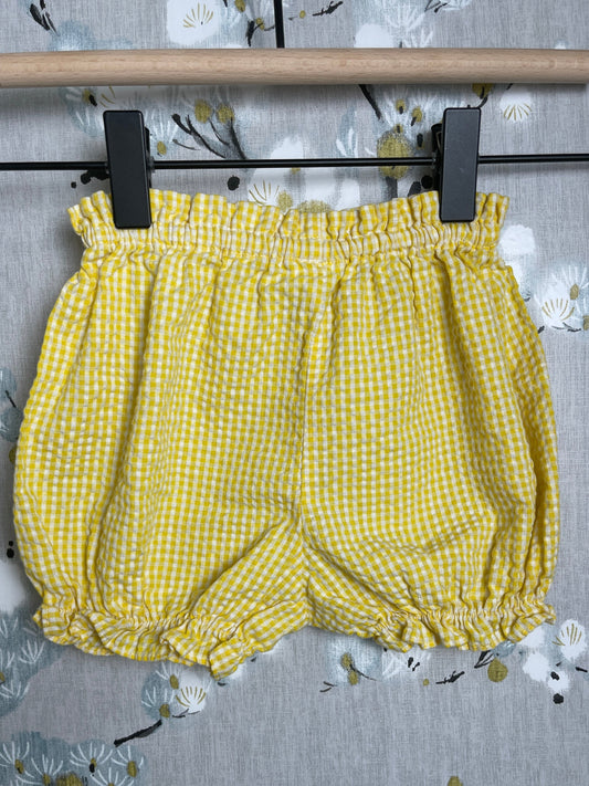 Vintage Picnic Yellow Shorts/ Bloomers Childrens