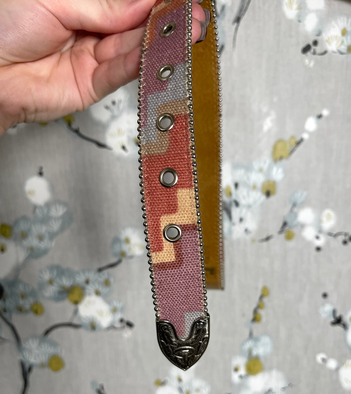 Cowgirl Pink Silver Belt